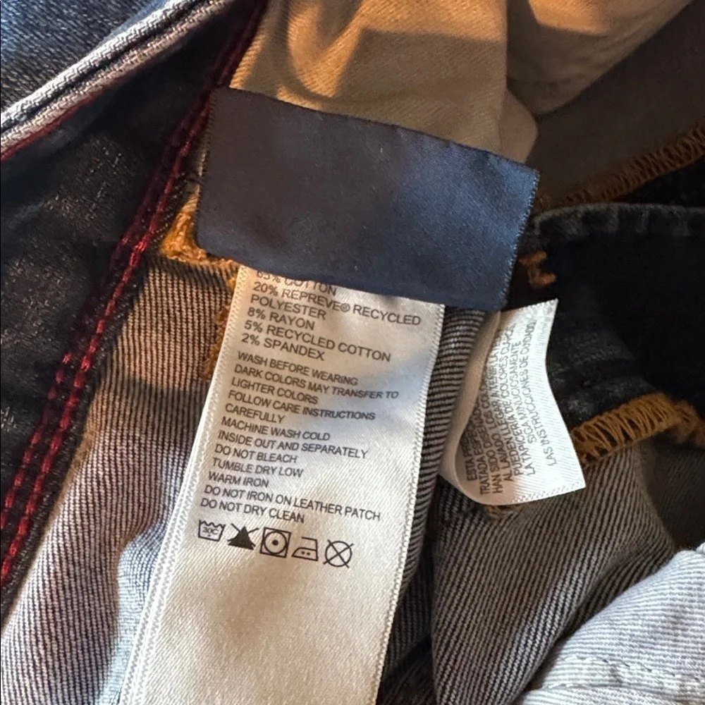 Tommy Bahama Men’s Authentic Premium Denim Deep Blue Straight Jeans